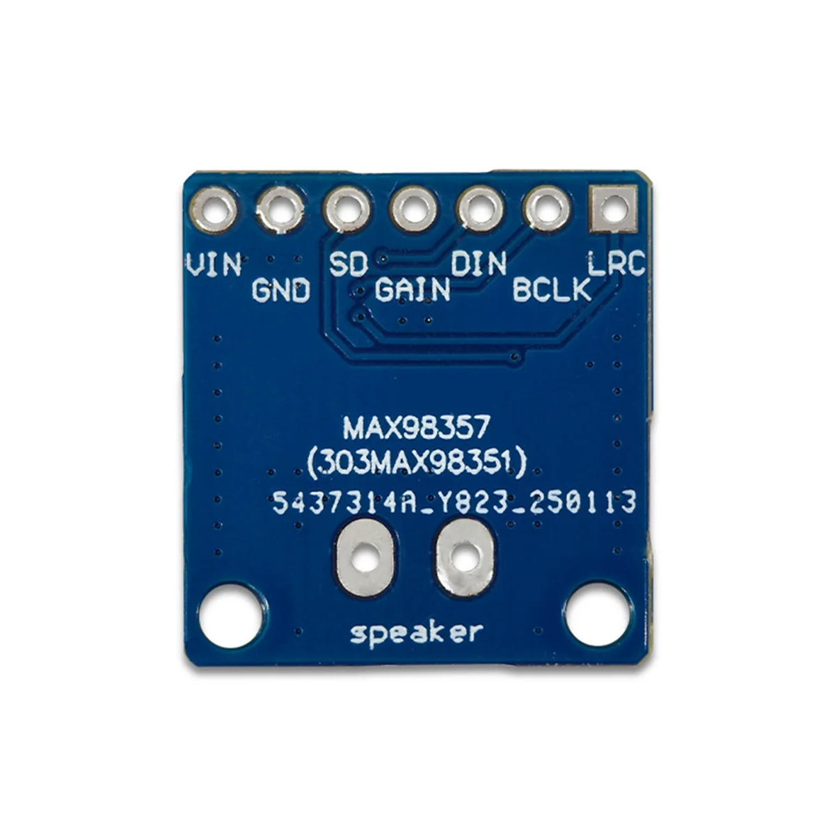 SEMOIC MAX98357 Модуль усилителя мощности I2S 8 кГц-96 кГц Модуль аудиоусилителя класса D для/ESP32
SEMOIC MAX98357 Модуль усилителя мощности I2S 8 кГц-96 кГц Модуль аудиоусилителя класса D для/ESP32