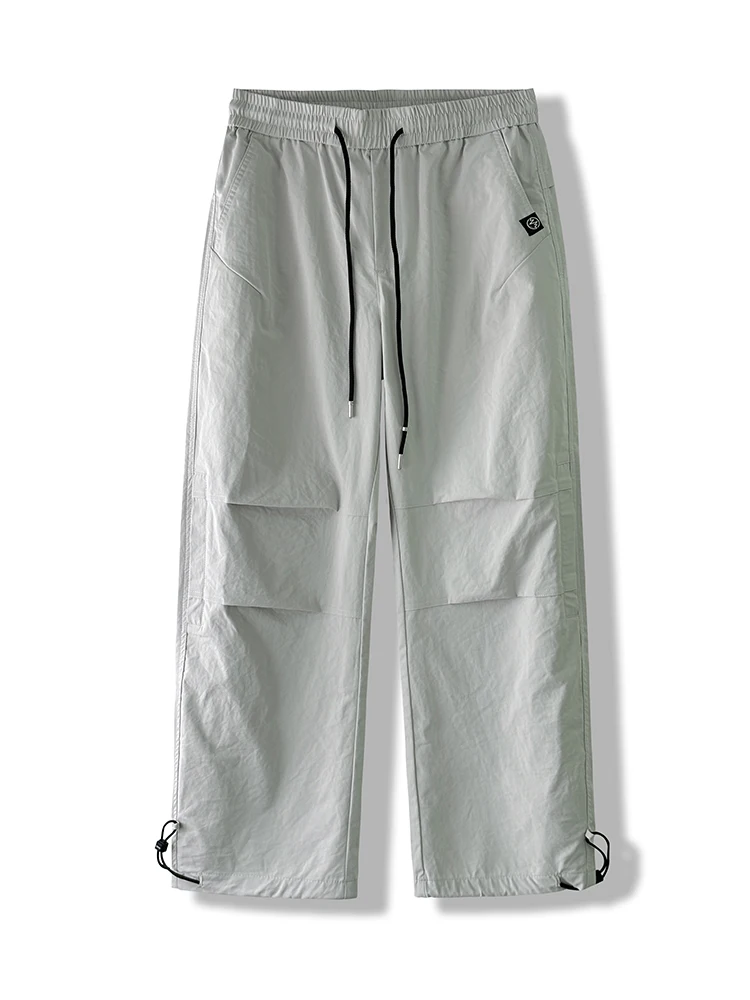 Men's Casual Straight Leg Sportswear Pants Spring Autumn Loose Qui Dry Double Pleat Splicing Umbrella Soldier Pants
Men's Casual Straight Leg Sportswear Pants Spring Autumn Loose Qui Dry Double Pleat Splicing Umbrella Soldier Pants