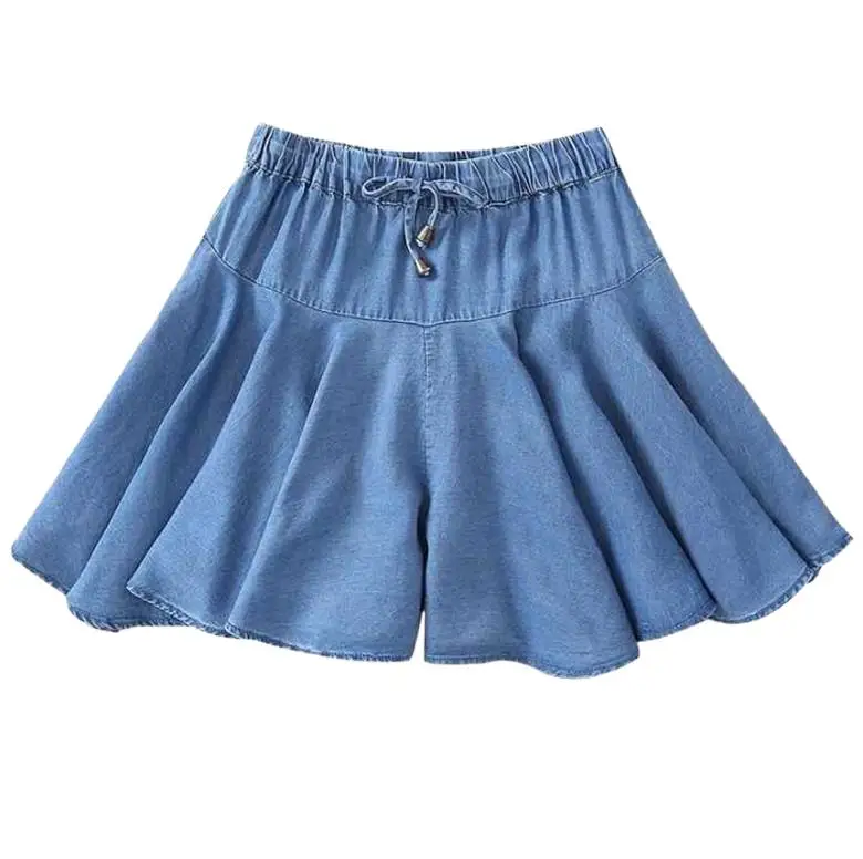 Fashion Wide Leg skirt shorts Summer Korean High waist Denim ruffle shorts 2024 sexy Jeans shorts skirts black blue 5XL 6XL
Fashion Wide Leg skirt shorts Summer Korean High waist Denim ruffle shorts 2024 sexy Jeans shorts skirts black blue 5XL 6XL