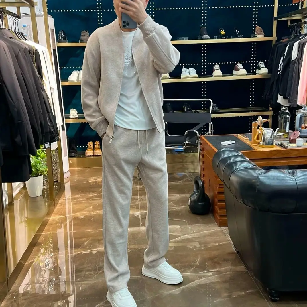 Sli Casual V-Ne комплект из двух предметов для мужчин, осеннее новое поступление, длинные брюки све, модный молодежный ансамбль Ele
Sli Casual V-Ne комплект из двух предметов для мужчин, осеннее новое поступление, длинные брюки све, модный молодежный ансамбль Ele