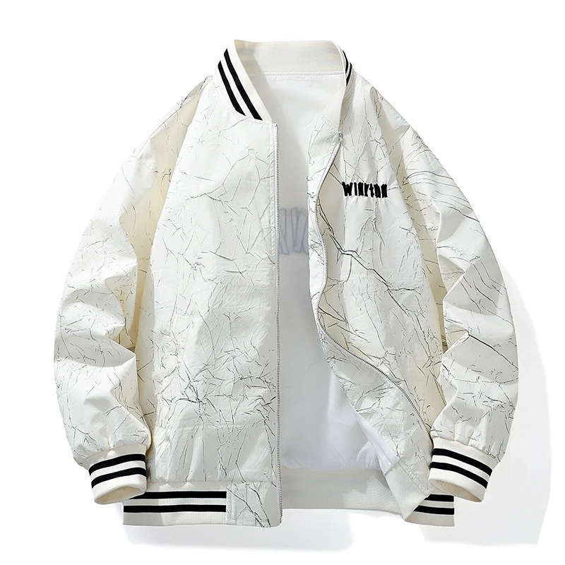2025 Spring New Jacket Jacket Men's Trendy Brand Fashion Hong Kong Style Explosive High Quality Personalized Jacket Youth Baseba
2025 Spring New Jacket Jacket Men's Trendy Brand Fashion Hong Kong Style Explosive High Quality Personalized Jacket Youth Baseba
