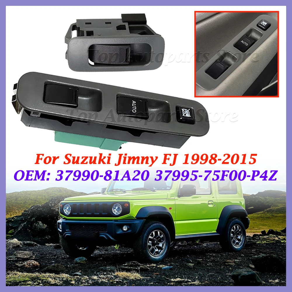 Для Suzuki Alto Ignis Carry для Jimny FJ 1.5 DDiS 4WD 3799081 A20 37995-75F00-T01 Кнопка включения управления окном
Для Suzuki Alto Ignis Carry для Jimny FJ 1.5 DDiS 4WD 3799081 A20 37995-75F00-T01 Кнопка включения управления окном