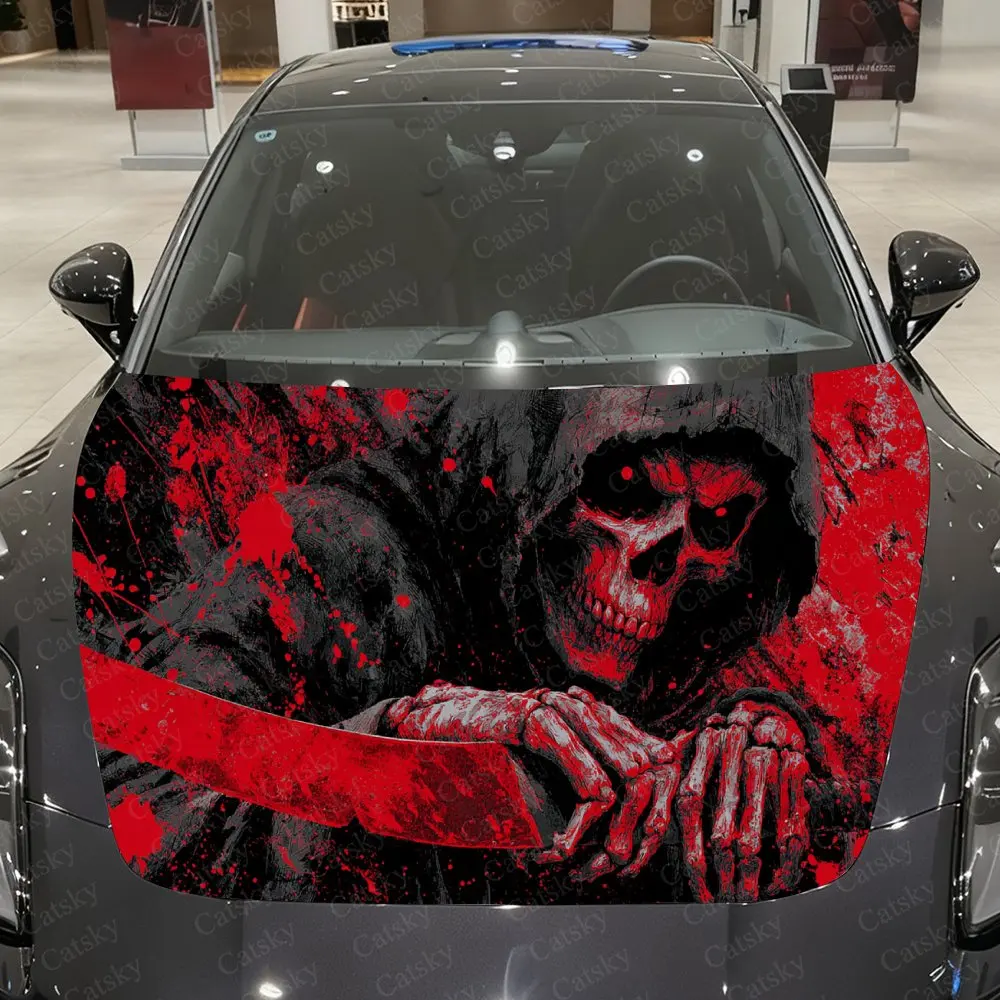 Blood Ink Reaper Dark Ink-Splash Car Vinyl Wrap, PVC Material Waterproof Car Hood Sticker, Self-Adhesive Scratch-Resistant Stick
Blood Ink Reaper Dark Ink-Splash Car Vinyl Wrap, PVC Material Waterproof Car Hood Sticker, Self-Adhesive Scratch-Resistant Stick