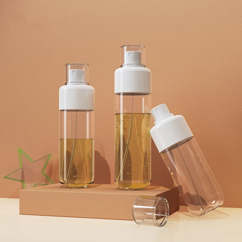 Wholesale Refillable Clear Empty Lotion/Emulsion Bottles Dispenser Plastic Travel Cosmetic Container Portable Toner Spray Bottle
Wholesale Refillable Clear Empty Lotion/Emulsion Bottles Dispenser Plastic Travel Cosmetic Container Portable Toner Spray Bottle