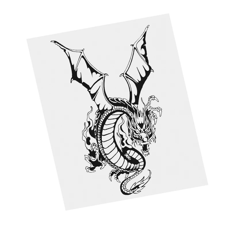 Y495# Dragon Mythical Creatures Black Transparent Car Sticker Vinyl Decal Waterproof Decor for Motorcycle Bumper Laptop
Y495# Dragon Mythical Creatures Black Transparent Car Sticker Vinyl Decal Waterproof Decor for Motorcycle Bumper Laptop