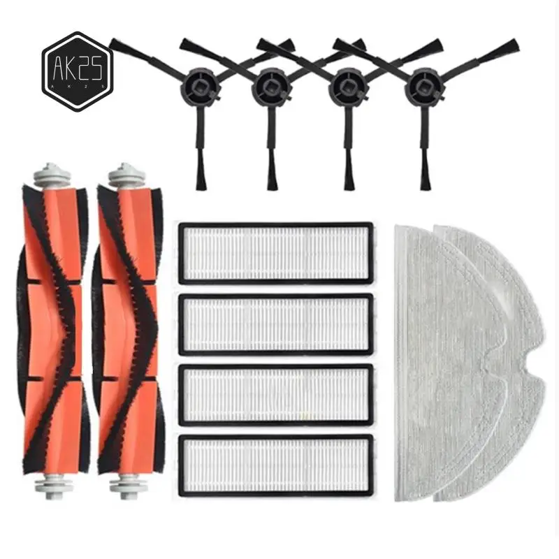 AK25-For Xiaomi Mi Robot Vacuum-Mop 2 Pro+ Robotic Cleaner STYTJ02ZHM Parts Main Roller Side Brush Filter Mop Rag Parts
AK25-For Xiaomi Mi Robot Vacuum-Mop 2 Pro+ Robotic Cleaner STYTJ02ZHM Parts Main Roller Side Brush Filter Mop Rag Parts