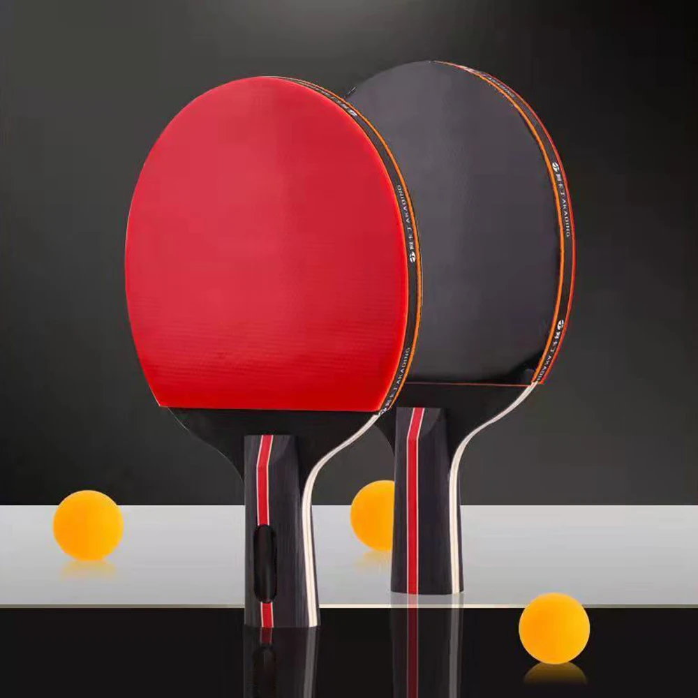 Wholesale Professional 2 Premium Rackets and 3 Table Tennis Balls Ping Pong Paddle Sets Table Tennis Rackets Game Accessories
Wholesale Professional 2 Premium Rackets and 3 Table Tennis Balls Ping Pong Paddle Sets Table Tennis Rackets Game Accessories