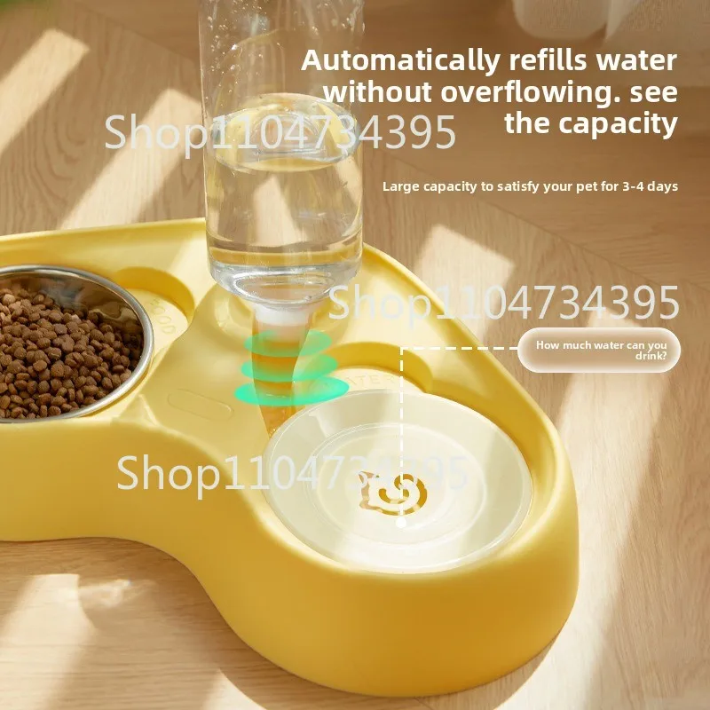 Cat Automatic Water Feeding Integrated Device Removable Cat Bowl Dog Drinking Water
Cat Automatic Water Feeding Integrated Device Removable Cat Bowl Dog Drinking Water