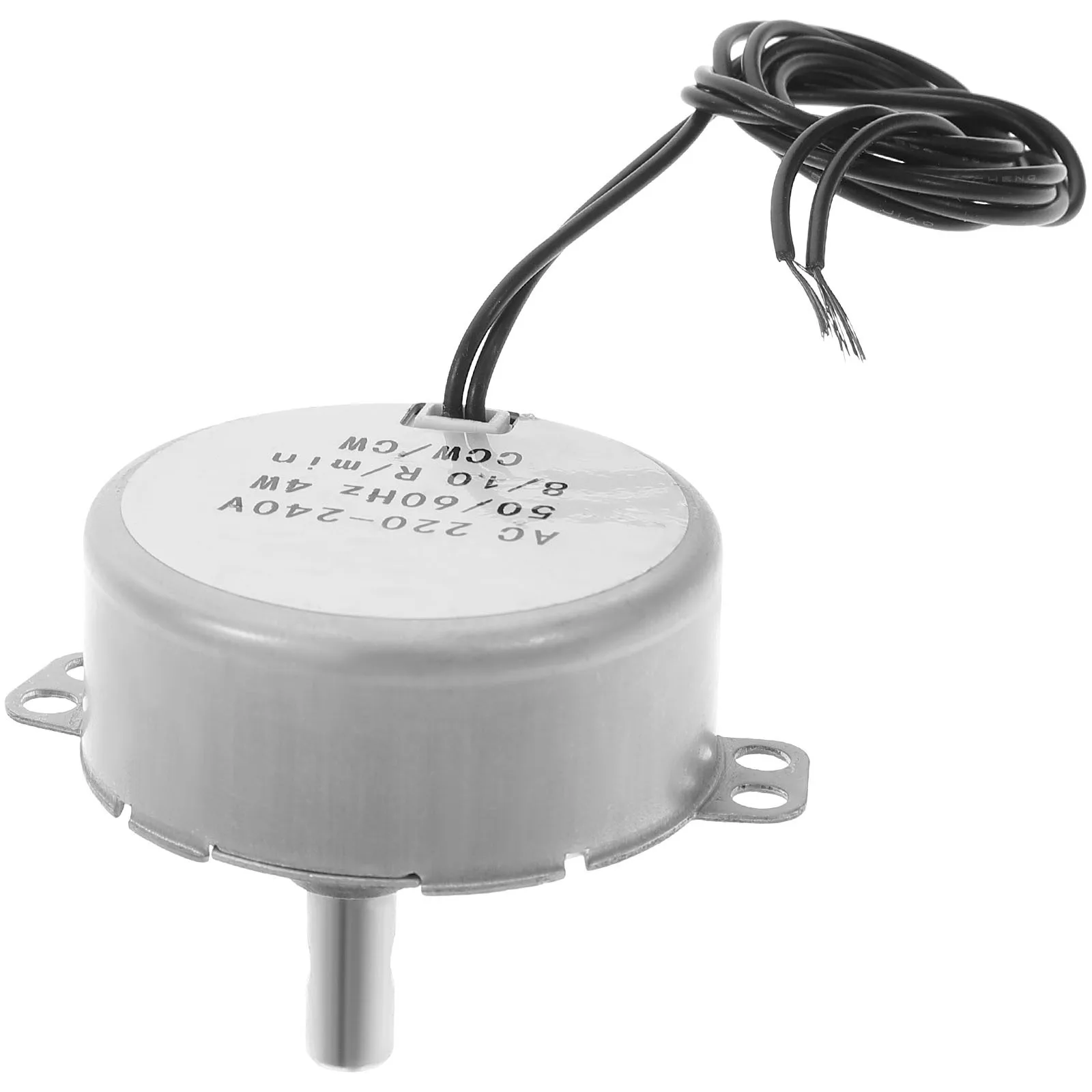 4W Ccw/Cw Slow Rotating Synchronous Motor For Turntable Christmas Tree Decorative Lights Heater Massager Popcorn Fan Project
4W Ccw/Cw Slow Rotating Synchronous Motor For Turntable Christmas Tree Decorative Lights Heater Massager Popcorn Fan Project
