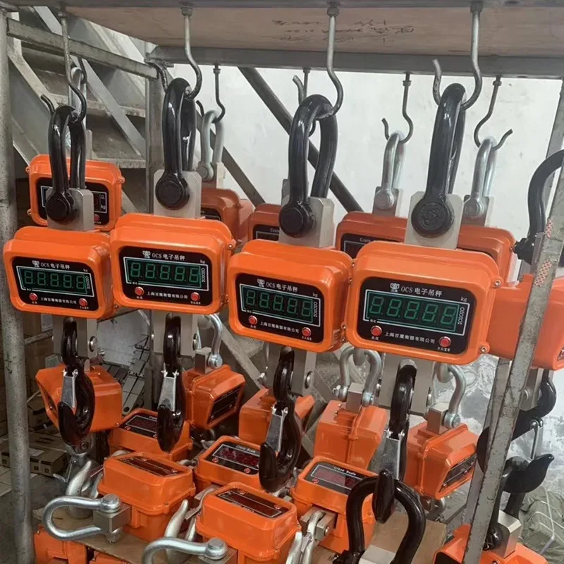 【Best-selling】Electronic Crane Scale OCS-A Direct View 3 Tons 5 Tons Hook Scale Crane Electronic Scale 220V 1 Year Warranty
【Best-selling】Electronic Crane Scale OCS-A Direct View 3 Tons 5 Tons Hook Scale Crane Electronic Scale 220V 1 Year Warranty