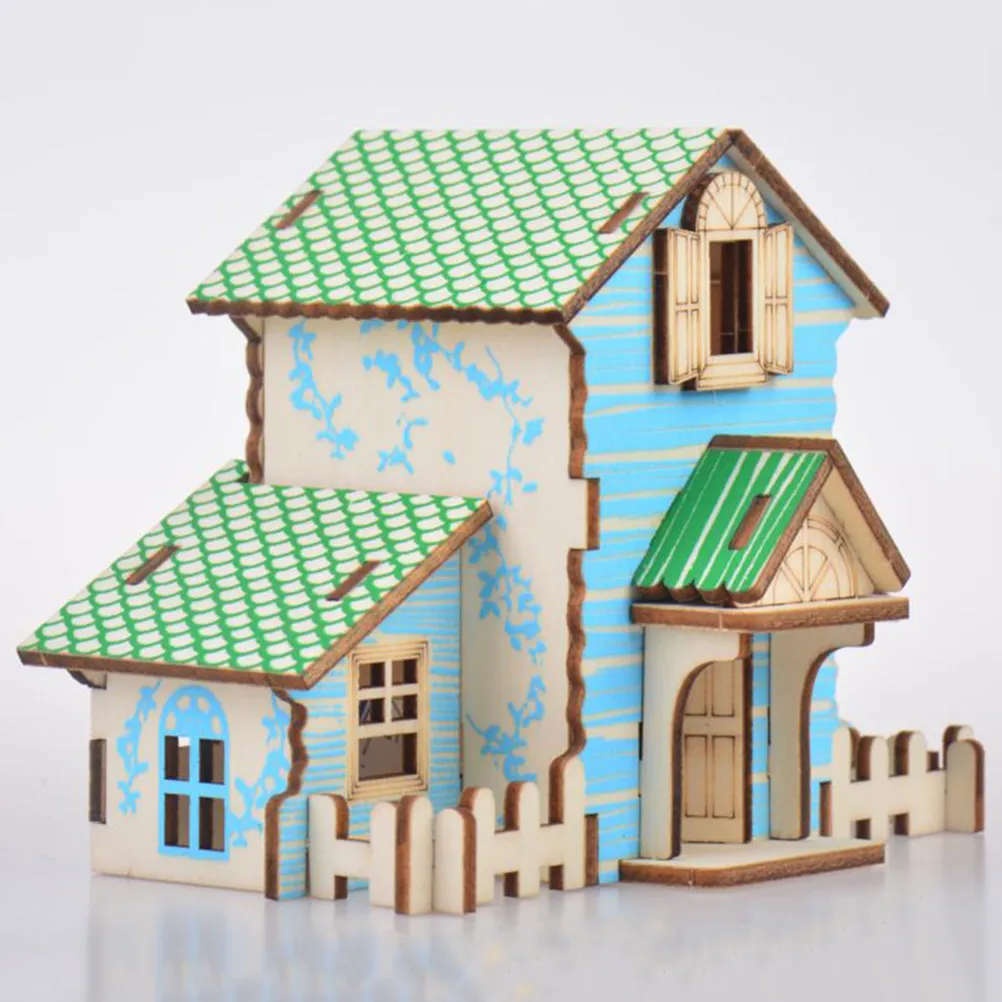 2PCS 3D Puzzle DIY Assembling House Wooden Model Educational Toy Creative Craft Delicate Desktop Decoration ( , )
2PCS 3D Puzzle DIY Assembling House Wooden Model Educational Toy Creative Craft Delicate Desktop Decoration ( , )