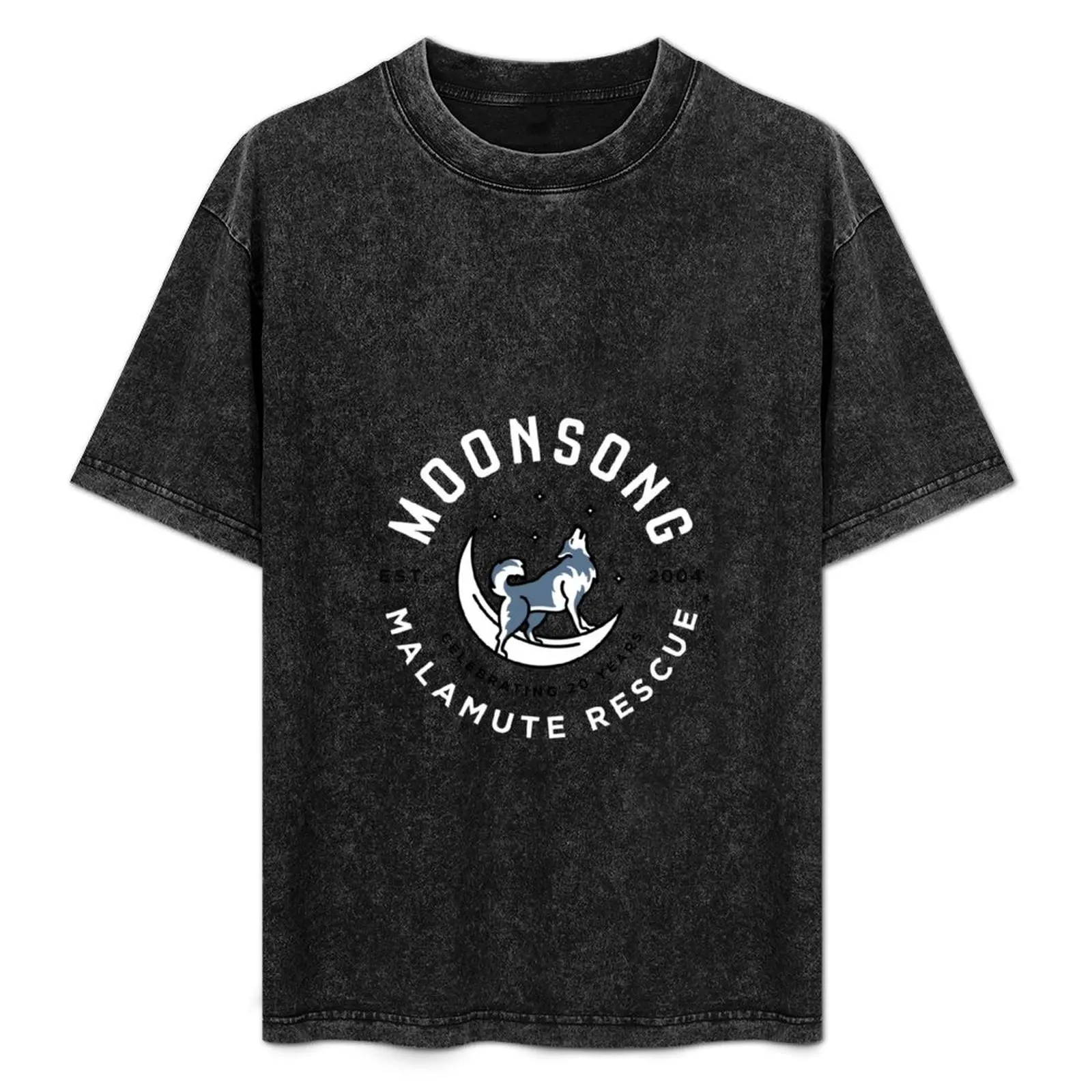 Moonsong Malamute Rescue 20th Anniversary White Font T-Shirt Daily Wear Print T-Shirt
Moonsong Malamute Rescue 20th Anniversary White Font T-Shirt Daily Wear Print T-Shirt