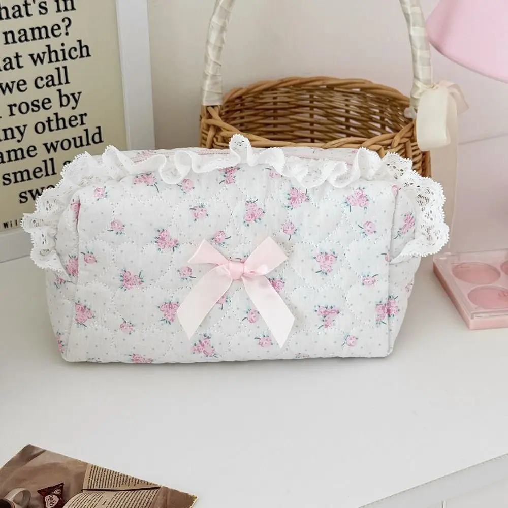New Rose Bear Makeup Bag Quilting Cotton Large Capacity Cosmetic Pouch Multifunctional Thicken Pen Bag Travel
New Rose Bear Makeup Bag Quilting Cotton Large Capacity Cosmetic Pouch Multifunctional Thicken Pen Bag Travel