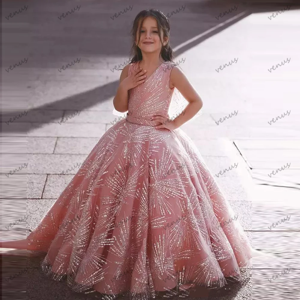 Beauty Ball Flower Girl Dresses فساتين للمناسبات الخاصة Princess Birthday Dress Floor Length Customized Vestidos De Novia 2026
Beauty Ball Flower Girl Dresses فساتين للمناسبات الخاصة Princess Birthday Dress Floor Length Customized Vestidos De Novia 2026