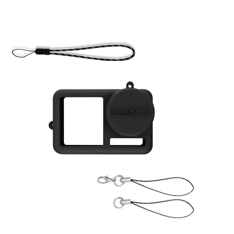 STARTRC Silicone Protective Cover for DJI Action 4 Soft Lens Sleeve Case w/ Lanyard Rope Osmo Action 3 Sport Camera Accessories
STARTRC Silicone Protective Cover for DJI Action 4 Soft Lens Sleeve Case w/ Lanyard Rope Osmo Action 3 Sport Camera Accessories