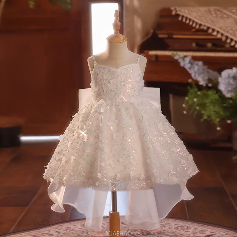 Party Dress 2025 Glitter Girls Pageant Host Outfit Piano Recital Tutu Skirt Birthday Costume Flower Girl Princess Gown Clothes
Party Dress 2025 Glitter Girls Pageant Host Outfit Piano Recital Tutu Skirt Birthday Costume Flower Girl Princess Gown Clothes