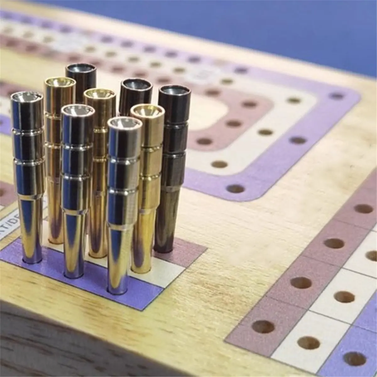 L79A 24pcs Metal Cribbage Pegs,Cribbage Board Pegs,Versatile Tapered Fit 1/8 Hole Peg Board Game Crib Board Pegs Pins
L79A 24pcs Metal Cribbage Pegs,Cribbage Board Pegs,Versatile Tapered Fit 1/8 Hole Peg Board Game Crib Board Pegs Pins