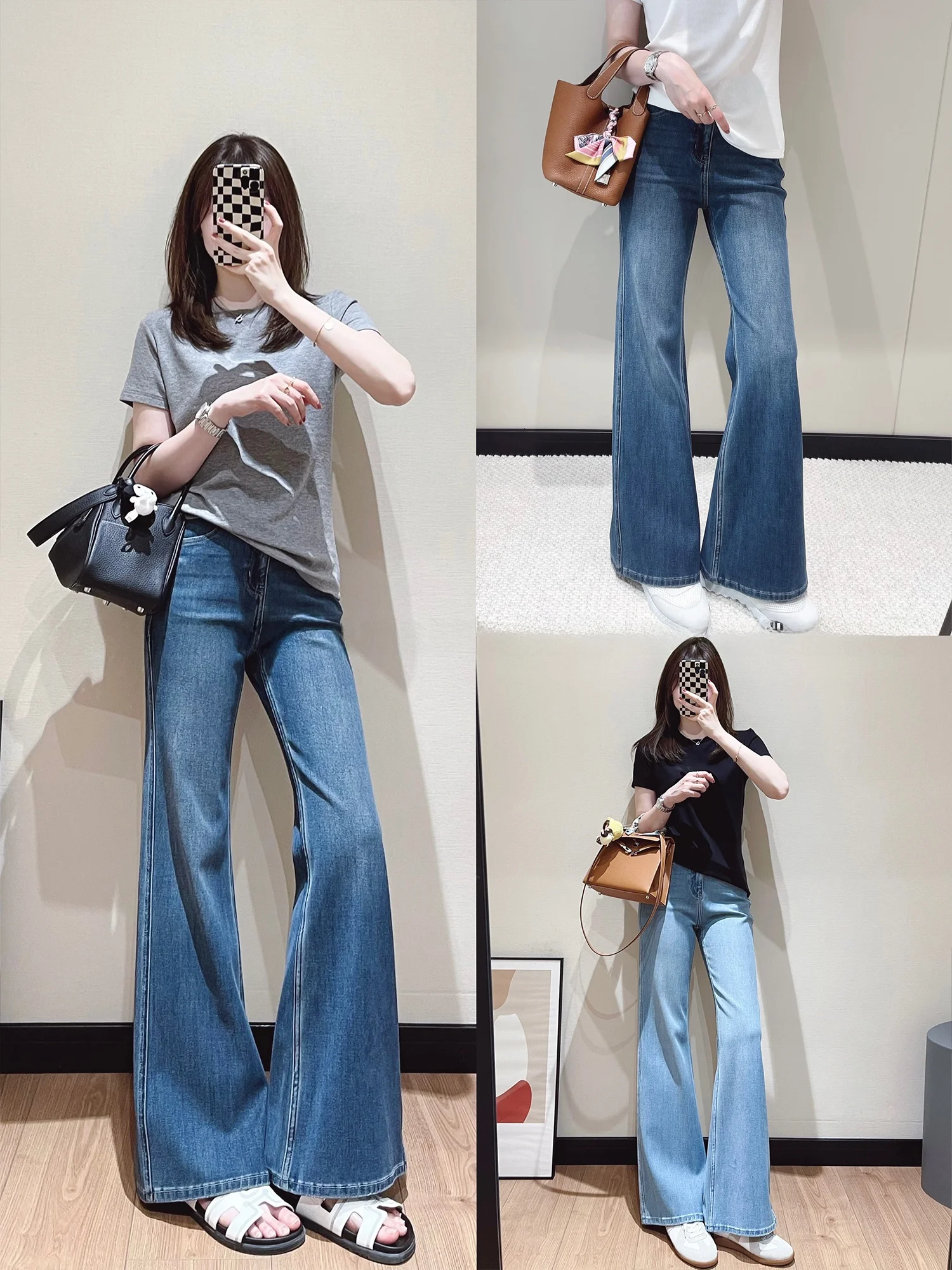 Soft Rigid Bell Bottom Jeans Women's High Waist Cotton Stretch Denim Pants Spring 2026 Fashion Leggings Elastic Ladies Jeans
Soft Rigid Bell Bottom Jeans Women's High Waist Cotton Stretch Denim Pants Spring 2026 Fashion Leggings Elastic Ladies Jeans