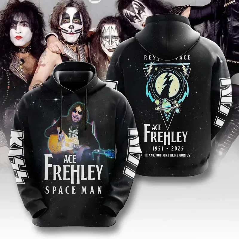Толстовки Kiss Ace Frehley с 3D-печатью, мужские толстовки в стиле хип-хоп, оверсайз, с длинными рукавами и капюшоном, модная уличная одежда, мужские топы, одежда
Толстовки Kiss Ace Frehley с 3D-печатью, мужские толстовки в стиле хип-хоп, оверсайз, с длинными рукавами и капюшоном, модная уличная одежда, мужские топы, одежда