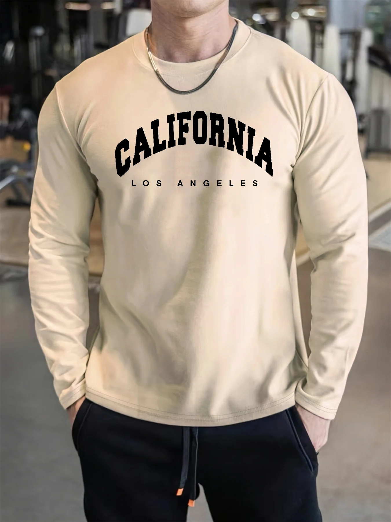 Simple Classic California Los Angeles Letter Printed Long Sleeve T Shirt For Men Casual Round Neck Daily Tops Gym Sports Tee Top
Simple Classic California Los Angeles Letter Printed Long Sleeve T Shirt For Men Casual Round Neck Daily Tops Gym Sports Tee Top