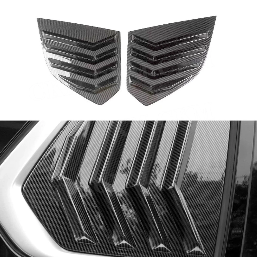 For BMW X5 G05 2019-2023 Dry Carbon Fiber Car Rear Louver Window Rear Triangle Window Spoiler Louver Trim ABS Car Accessories
For BMW X5 G05 2019-2023 Dry Carbon Fiber Car Rear Louver Window Rear Triangle Window Spoiler Louver Trim ABS Car Accessories