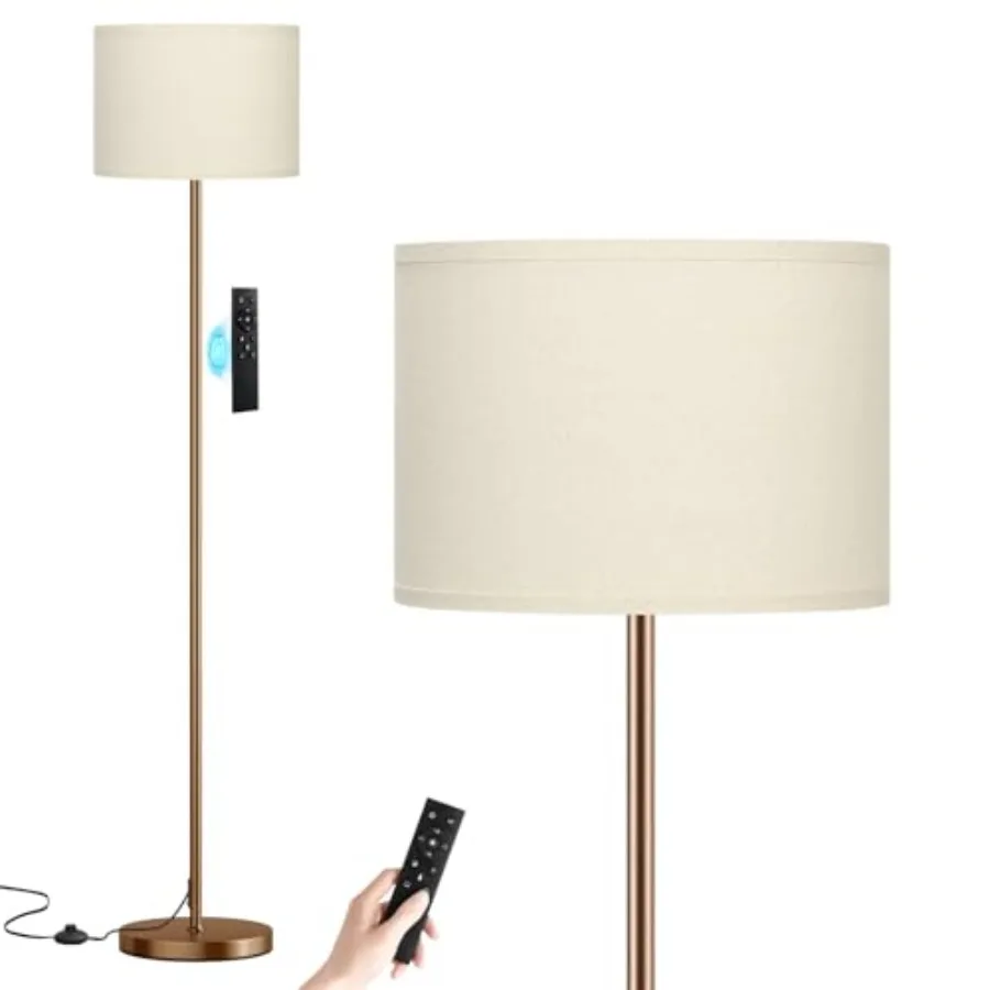 Floor Lamps for Livg Room with Remote Control and Stepless Dimmable Colors Temperature and Brightness, 9W Bulb Included Lampsha
Floor Lamps for Livg Room with Remote Control and Stepless Dimmable Colors Temperature and Brightness, 9W Bulb Included Lampsha