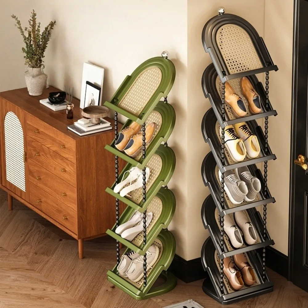 DIY Multi-Layer Shoe Rack Anti-slip Large Capacity Rattan Plaited Floor Shoe Shelf Detachable Space Saving
DIY Multi-Layer Shoe Rack Anti-slip Large Capacity Rattan Plaited Floor Shoe Shelf Detachable Space Saving