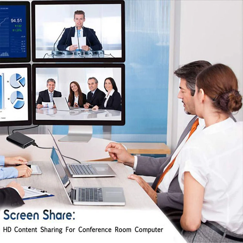 4K HDMI-Compatible USB 3.0 HDTV Camera Recording Box 1080P 60FPS Video Recording Card 60Hz for Game Recording Live Streaming
4K HDMI-Compatible USB 3.0 HDTV Camera Recording Box 1080P 60FPS Video Recording Card 60Hz for Game Recording Live Streaming