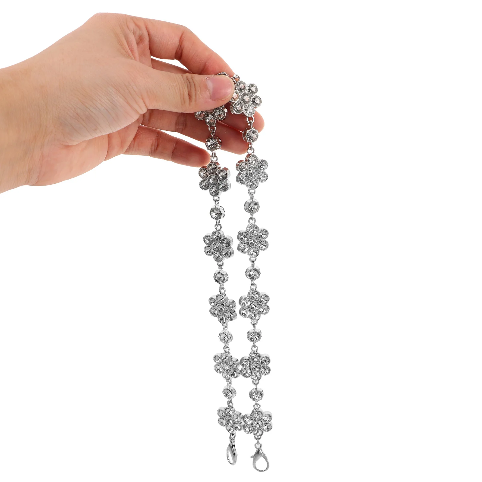 2Pcs Rhinestone Chain for Bags Adjustable Purse Strap Replacement Shoulder Bag Accessory Decorative Wide Rhinestone Purse Strap
2Pcs Rhinestone Chain for Bags Adjustable Purse Strap Replacement Shoulder Bag Accessory Decorative Wide Rhinestone Purse Strap