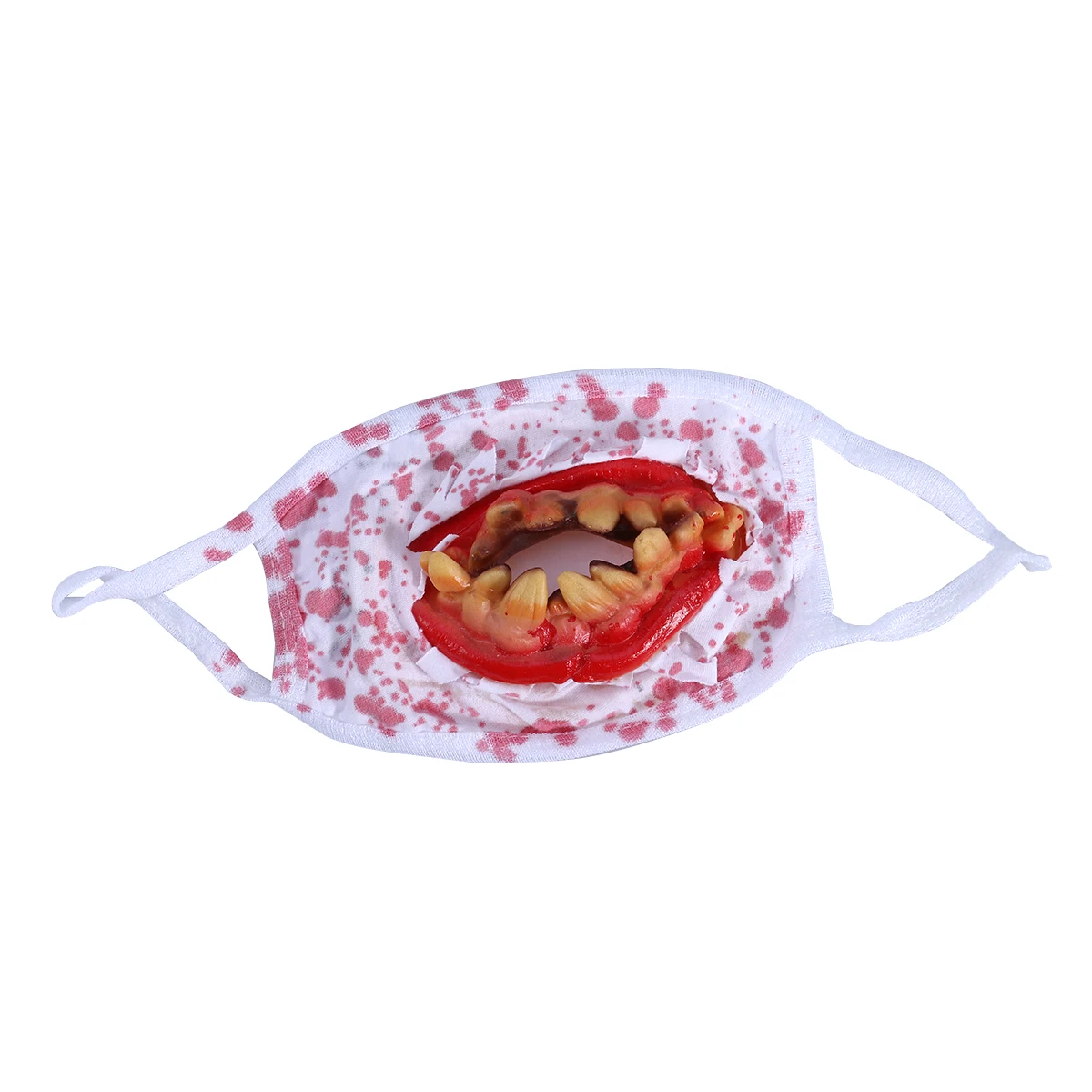 Creative Ugly Teeth Blood For Halloween Horror Mouth Muffle Comfortable Breathing Mask Party Costume Prop Scary Mask Odorless
Creative Ugly Teeth Blood For Halloween Horror Mouth Muffle Comfortable Breathing Mask Party Costume Prop Scary Mask Odorless