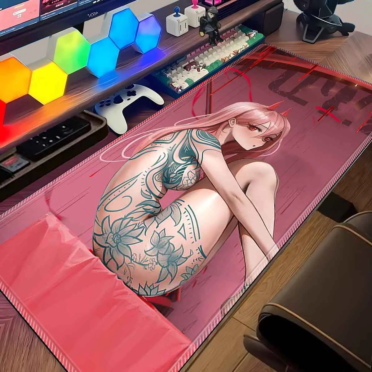 Anime Chainsaw Man Mouse Pad Mousepad Anime Waifu Makima Overwatched Professional Large Non-Slip Gamer Keyboard Pad Mouse Mat
Anime Chainsaw Man Mouse Pad Mousepad Anime Waifu Makima Overwatched Professional Large Non-Slip Gamer Keyboard Pad Mouse Mat