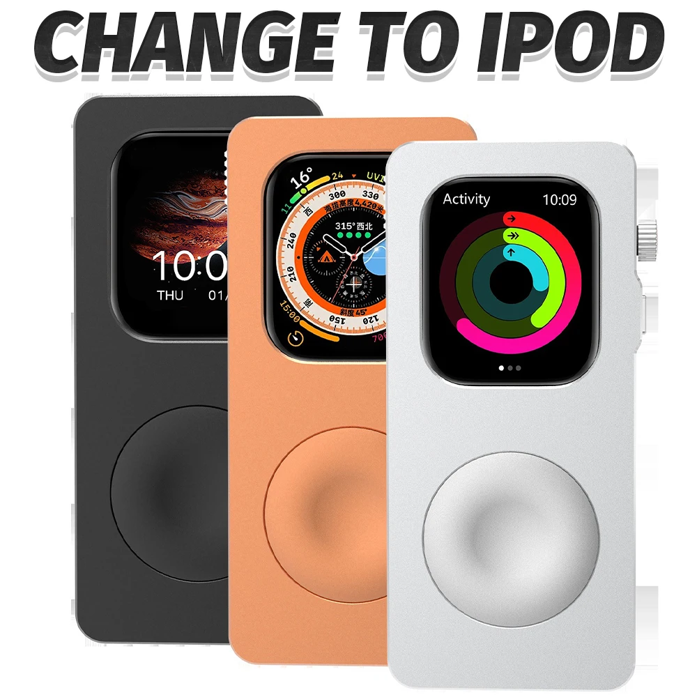 Aluminum Alloy Bumper Case for Apple Watch 46mm 45mm 44mm Protector Frame Cover for IWatch Series 11 10 9 8 7 6 5 Change To Ipod
Aluminum Alloy Bumper Case for Apple Watch 46mm 45mm 44mm Protector Frame Cover for IWatch Series 11 10 9 8 7 6 5 Change To Ipod