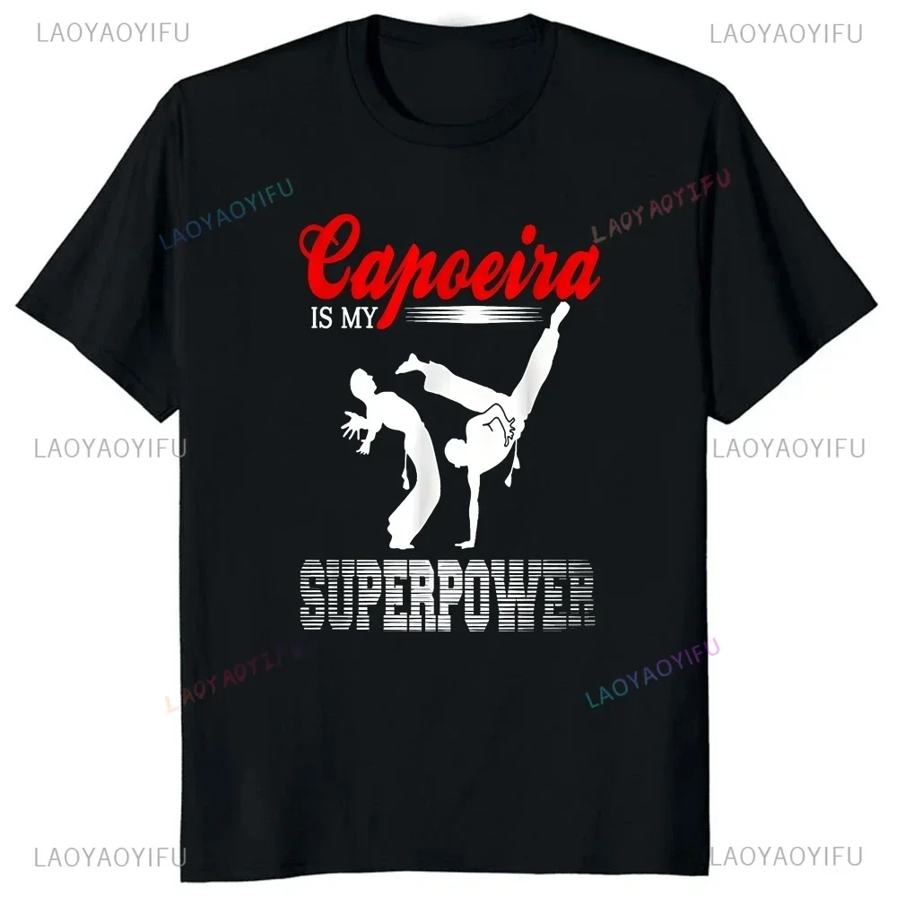 Brazilian War Dance Print T-shirt Top Capoeira Hipster Short Sleeve T-shirt Summer Trend Neutral Shirt Pattern Cotton T-shirt
Brazilian War Dance Print T-shirt Top Capoeira Hipster Short Sleeve T-shirt Summer Trend Neutral Shirt Pattern Cotton T-shirt