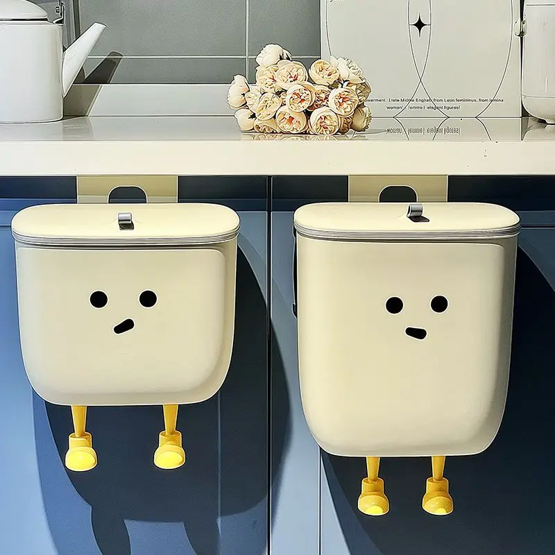 9L Kitchen Garbage Bin Creative Design Wastebasket Wall Mounted Food Waste Storage 12L Trash Can Kitchens Accessories
9L Kitchen Garbage Bin Creative Design Wastebasket Wall Mounted Food Waste Storage 12L Trash Can Kitchens Accessories