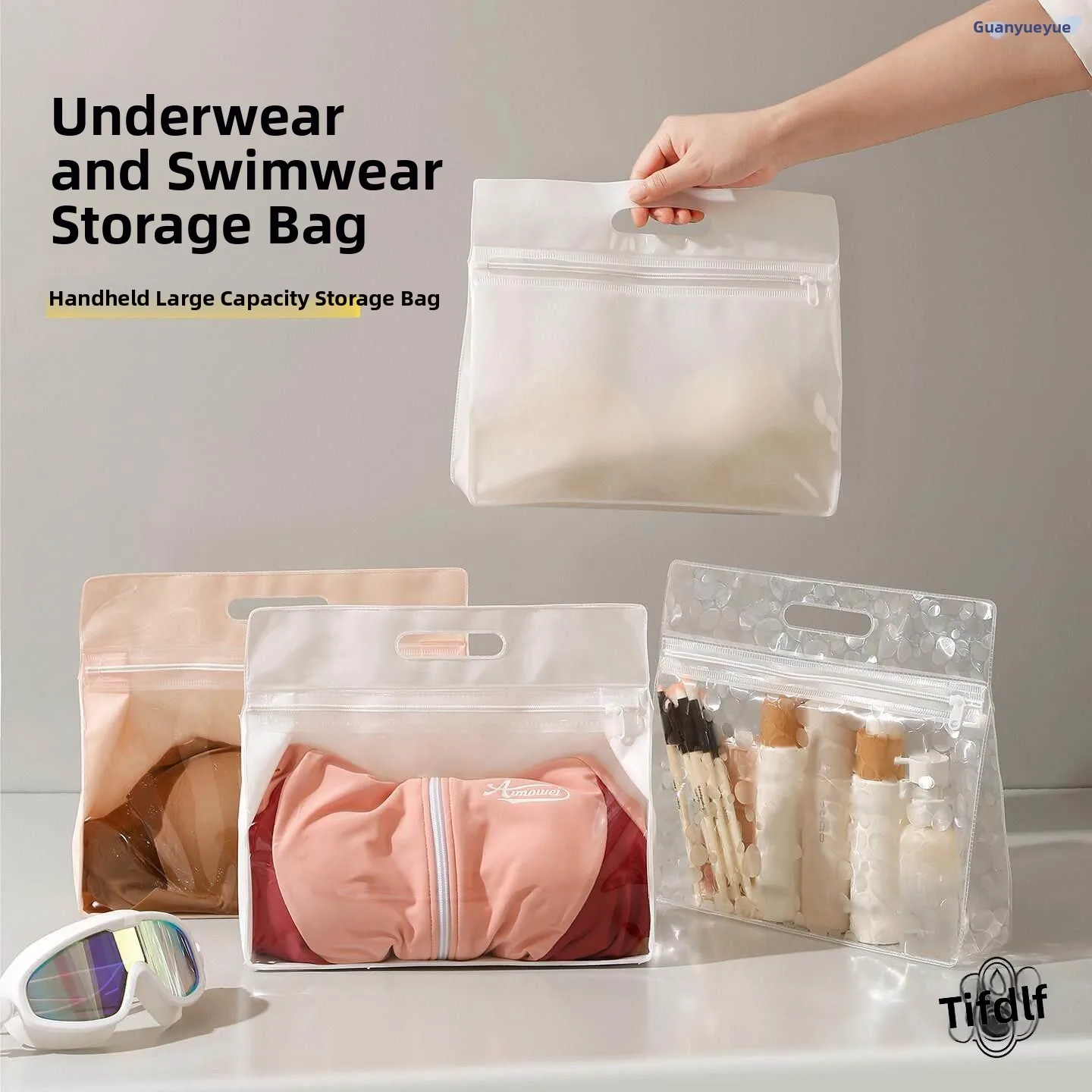 Portable Waterproof Swimming Suit Storage Bag Sports Fitness Underwear Sweatshirt Storage Bag Beach Wash Bag Toiletry Bag
Portable Waterproof Swimming Suit Storage Bag Sports Fitness Underwear Sweatshirt Storage Bag Beach Wash Bag Toiletry Bag