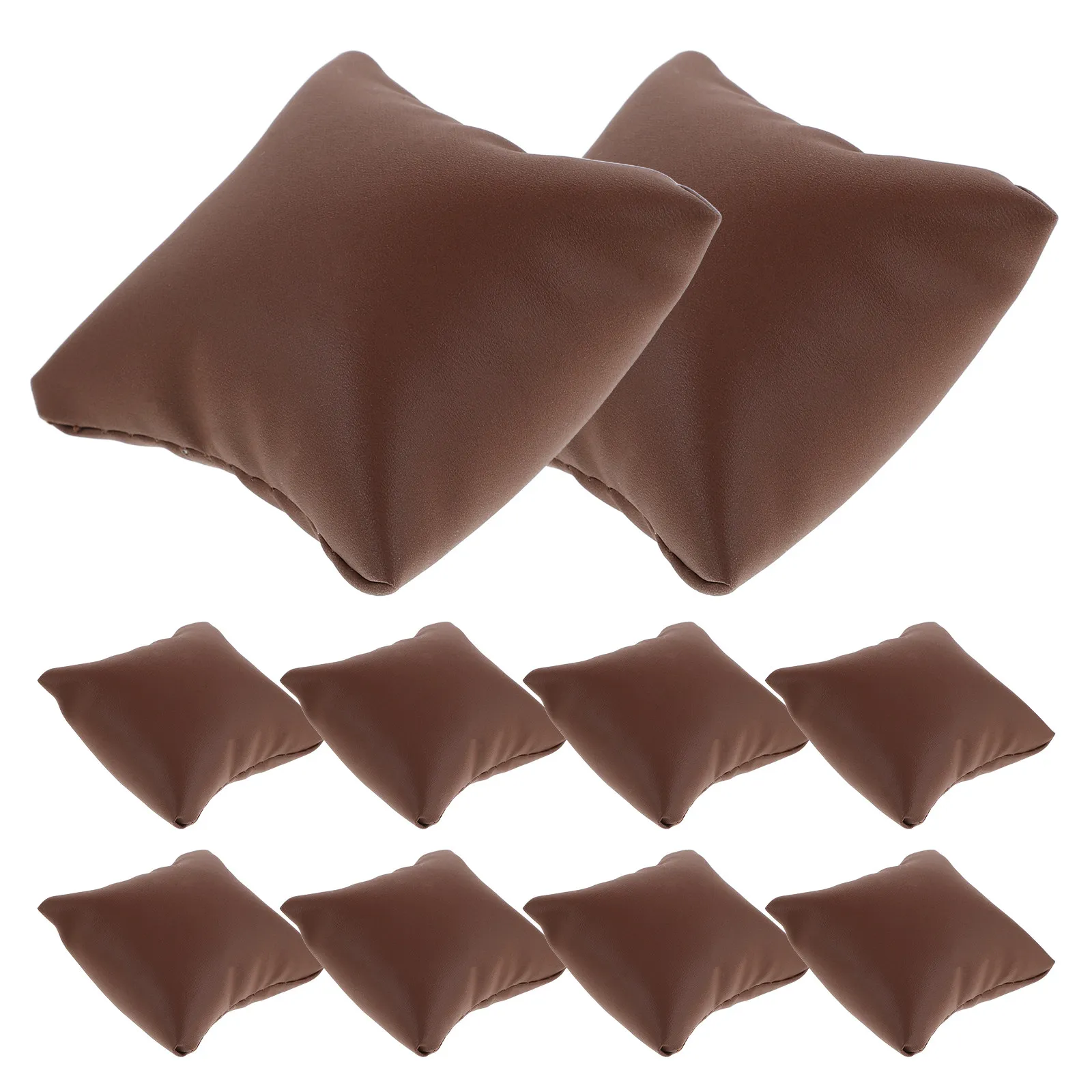 10Pcs PU Watch Pillow Box with Soft Silk Floss Cushion for Jewelry Display Storage Bracelet Holder Pillow Small Watch
10Pcs PU Watch Pillow Box with Soft Silk Floss Cushion for Jewelry Display Storage Bracelet Holder Pillow Small Watch