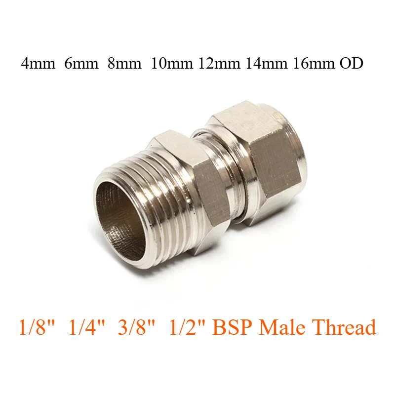 Пневматические фитинги 4, 6, 8, 10121416 мм, наружный диаметр 1/8 дюйма, 1/4 дюйма, 3/8 дюйма, 1/2 дюйма, BSP, трубка с наружной резьбой, латунная трубка, наконечник, компрессионный фитинг, соединитель
Пневматические фитинги 4, 6, 8, 10121416 мм, наружный диаметр 1/8 дюйма, 1/4 дюйма, 3/8 дюйма, 1/2 дюйма, BSP, трубка с наружной резьбой, латунная трубка, наконечник, компрессионный фитинг, соединитель