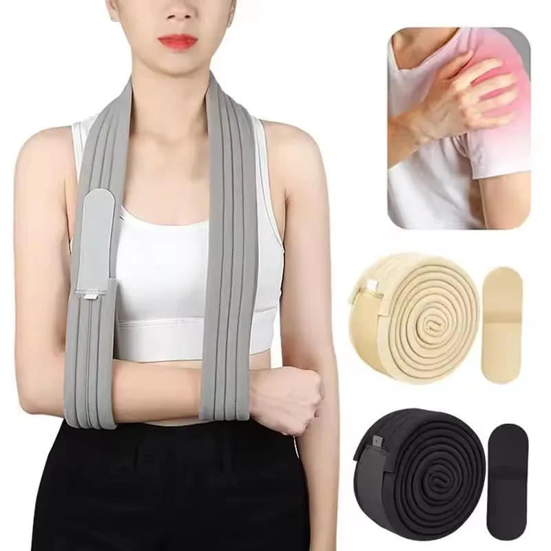 Breathable Fixed Sling Shoulder SupportBracket Joint Sprain Fixed Sling Arm Strap Adjustable Arm Sling Fracture Recovery Forearm
Breathable Fixed Sling Shoulder SupportBracket Joint Sprain Fixed Sling Arm Strap Adjustable Arm Sling Fracture Recovery Forearm