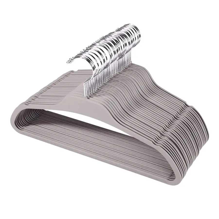 Набор из 30 прорезиненных вешалок с нескользящим покрытием, прочные пластиковые вешалки для любой одежды, ультратонкий дизайн с выемками, ширина 15,7 дюйма.
Набор из 30 прорезиненных вешалок с нескользящим покрытием, прочные пластиковые вешалки для любой одежды, ультратонкий дизайн с выемками, ширина 15,7 дюйма.