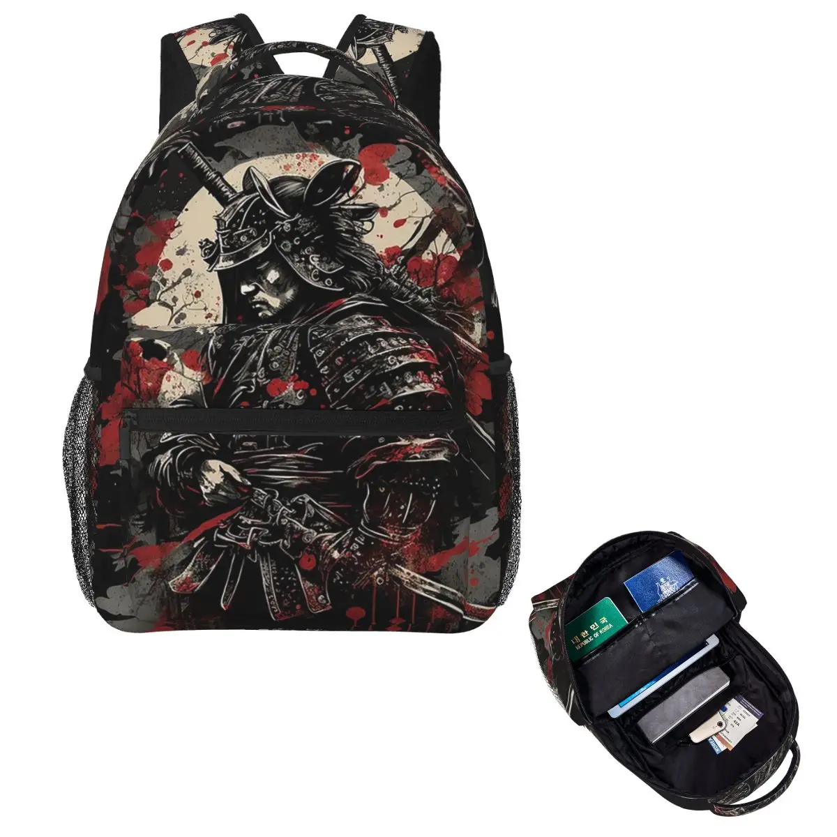 Japanese Samurai Warrior Backpack Hot Sale Daypack Large Capacity Children BookBag School Bag Shoulder Bags for Men Women
Japanese Samurai Warrior Backpack Hot Sale Daypack Large Capacity Children BookBag School Bag Shoulder Bags for Men Women