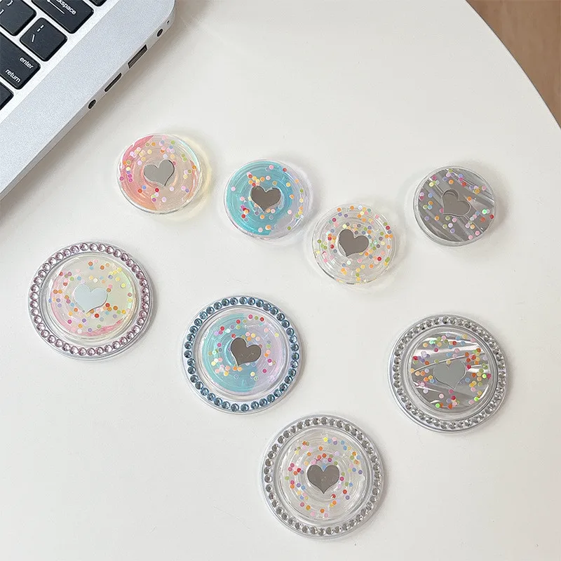 Circle Heart Love Spot Mobile Phone Stand Holder Fold Tok Support For IPhone 16 15 Xiaomi Phone Accessories Stand Holder
Circle Heart Love Spot Mobile Phone Stand Holder Fold Tok Support For IPhone 16 15 Xiaomi Phone Accessories Stand Holder