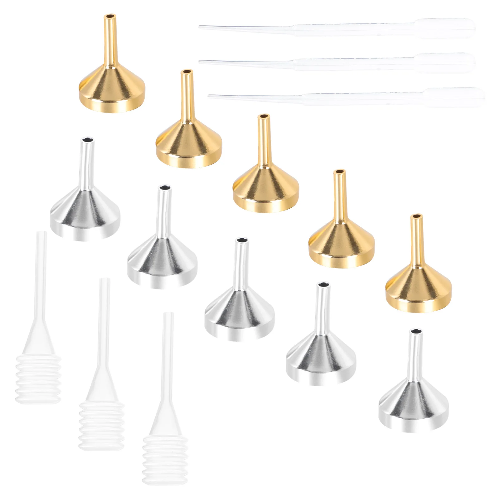 1set Mini Metal Funnel for Perfume Transferring Spring Dropper Plastic Compact Size Filling Tools Liquid Dispensing Set Kitchen
1set Mini Metal Funnel for Perfume Transferring Spring Dropper Plastic Compact Size Filling Tools Liquid Dispensing Set Kitchen