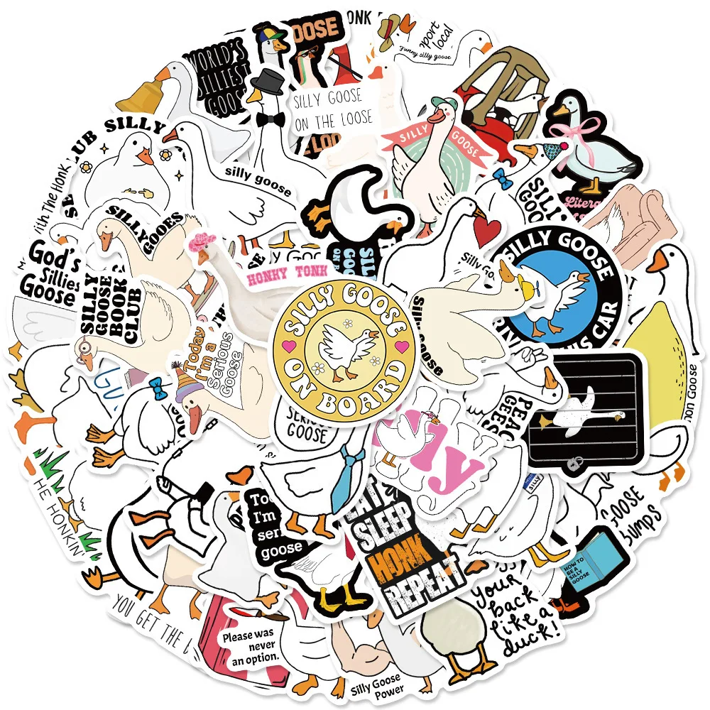 10/50PCS Cartoon Silly Goose Stickers Funny Meme Graffiti Waterproof Decal Children's Toys DIY Pencil Case Notebook Diary
10/50PCS Cartoon Silly Goose Stickers Funny Meme Graffiti Waterproof Decal Children's Toys DIY Pencil Case Notebook Diary