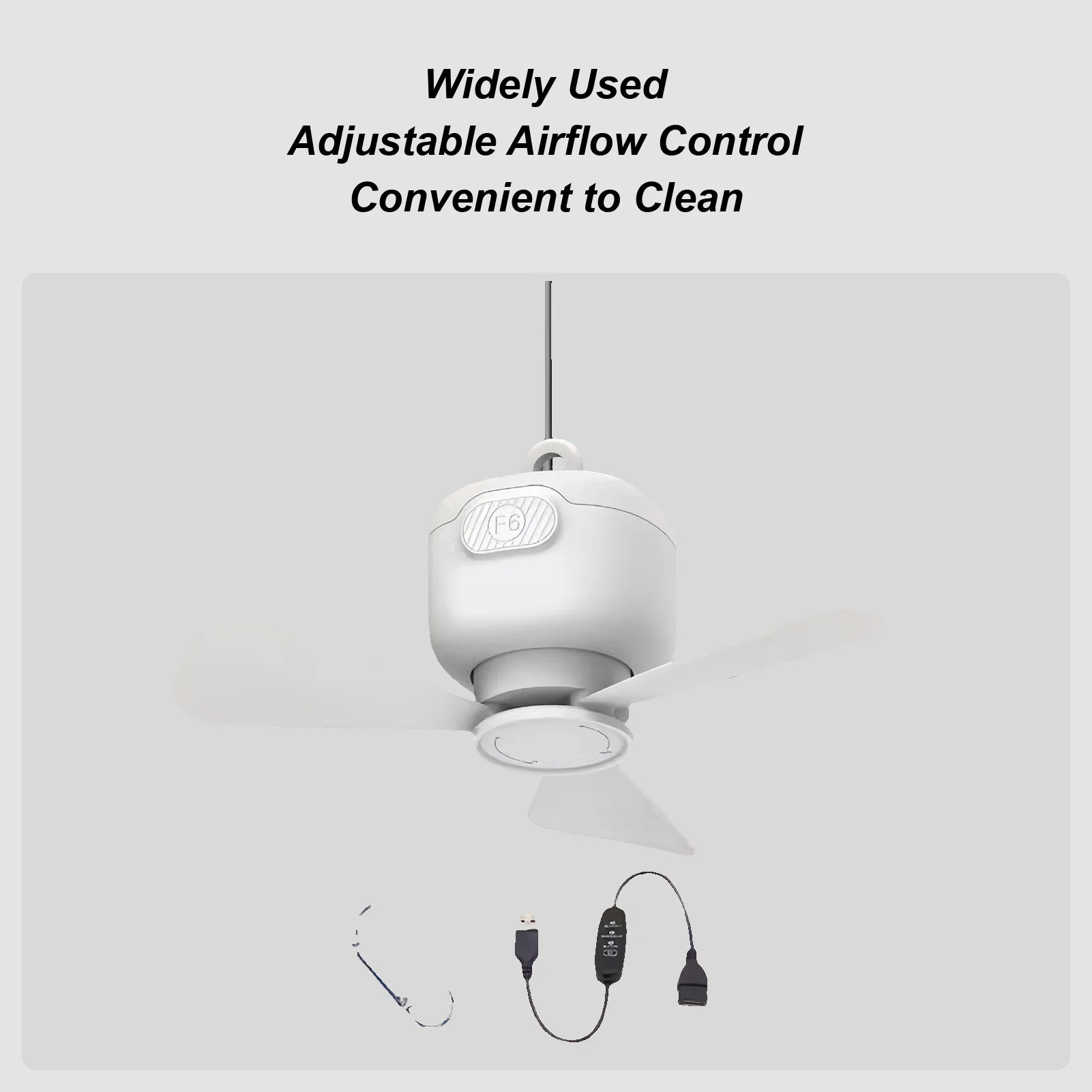 Canopy Ceiling Fan Hangable Cooling Ventilator 3-Speed Adjustable USB Ceiling Fan For Porch Tent RV Canopy Outdoors Gazebo
Canopy Ceiling Fan Hangable Cooling Ventilator 3-Speed Adjustable USB Ceiling Fan For Porch Tent RV Canopy Outdoors Gazebo