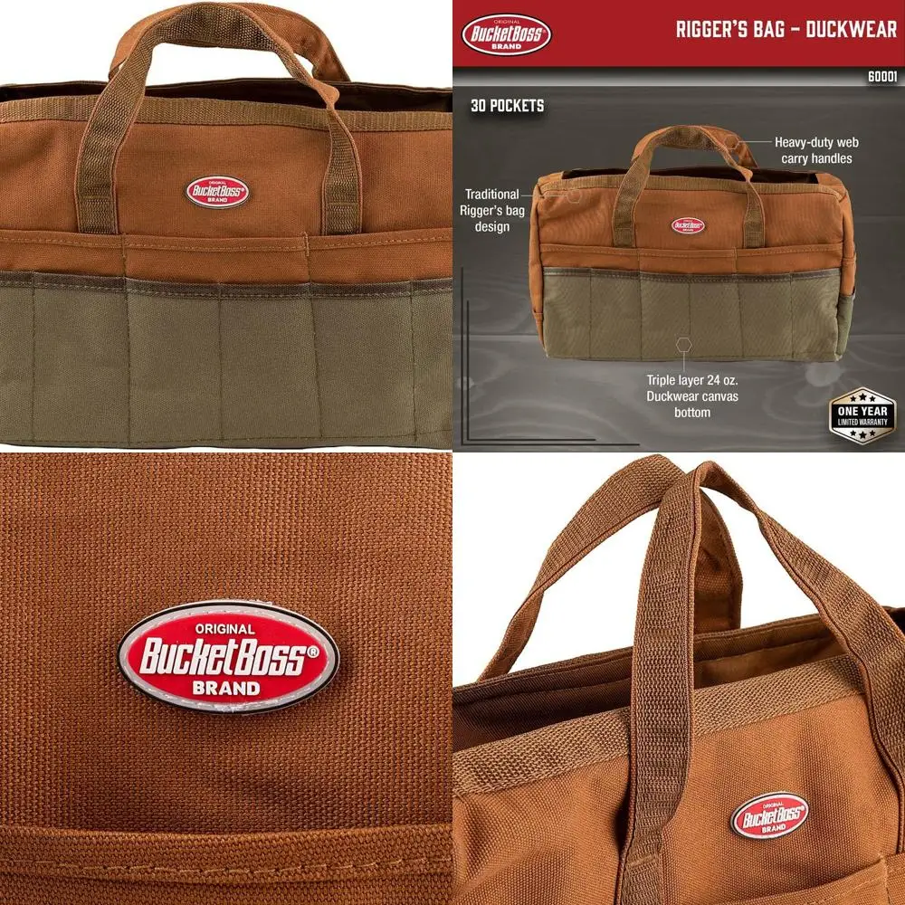 Сумка для инструментов Duckwear Original Series Rigger's, коричневая, модель 60001
Сумка для инструментов Duckwear Original Series Rigger's, коричневая, модель 60001