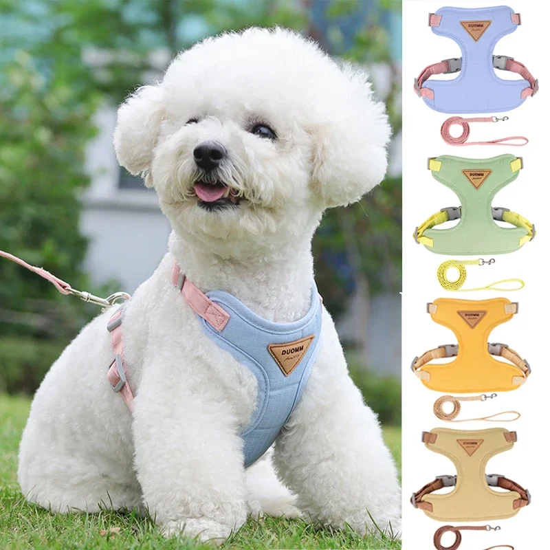 dog harness leash set pet Adjustable for small dogs pet Outdoor Walking Lead Leash vest collar pet supplies Bulldog
dog harness leash set pet Adjustable for small dogs pet Outdoor Walking Lead Leash vest collar pet supplies Bulldog