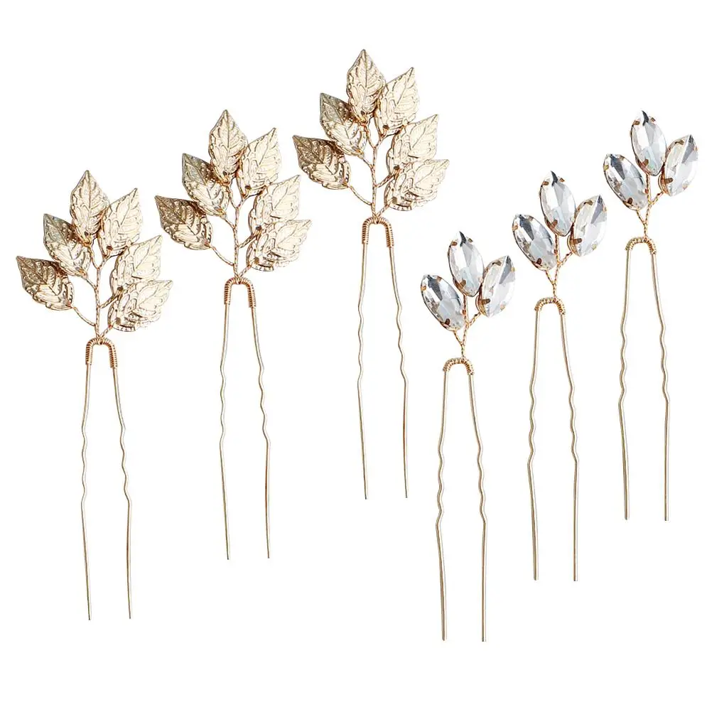 Rhinestone Hairpin 6 Pcs Bridal Comb Leaf Clip Wedding Hairpins Elegant Crystal Design For Women Bridesmaid Accessories
Rhinestone Hairpin 6 Pcs Bridal Comb Leaf Clip Wedding Hairpins Elegant Crystal Design For Women Bridesmaid Accessories