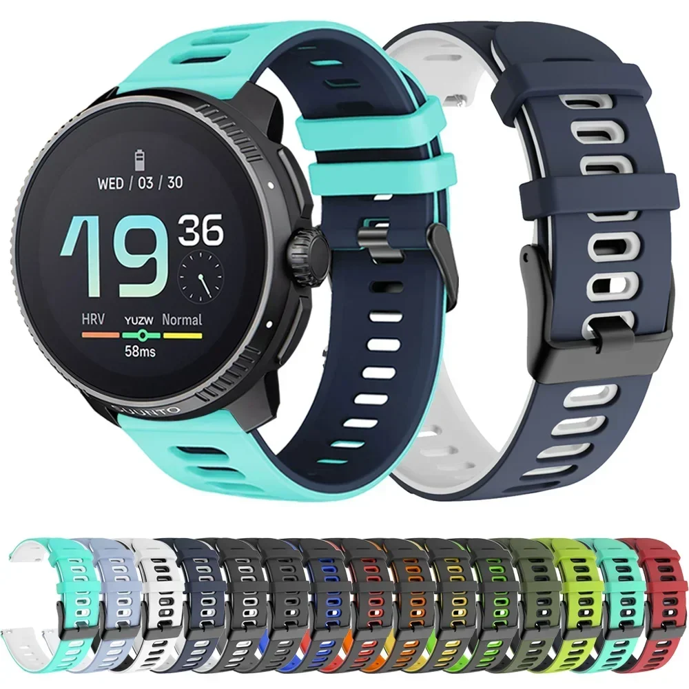 20mm 22mm Silicone Sports Strap For SUUNTO VERTICAL Watch Band SUUNTO 9 5 PEAK PRO 3 Fitness RACE DLC Soft Bracelet Accessories
20mm 22mm Silicone Sports Strap For SUUNTO VERTICAL Watch Band SUUNTO 9 5 PEAK PRO 3 Fitness RACE DLC Soft Bracelet Accessories