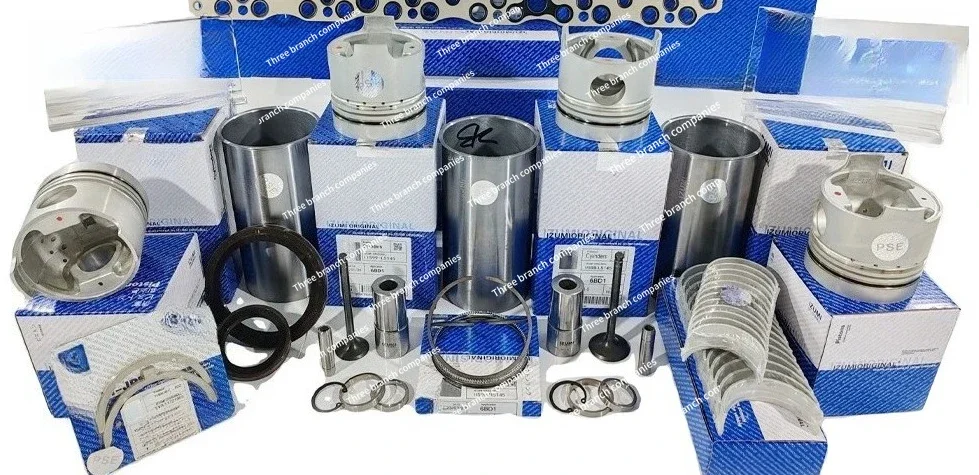 6BD1 Engine Parts Full Rebuild Kit 6BD1T Cylinder Liner Kit Cylinder Piston Kit Engine 8360 7750
6BD1 Engine Parts Full Rebuild Kit 6BD1T Cylinder Liner Kit Cylinder Piston Kit Engine 8360 7750