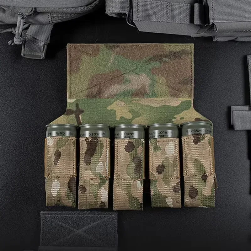 Тактический подсумок для гранат M203 (на 5 гранат 40 мм), крепление на нагрудный жилет/плитоносец, аксессуары нового поколения
Тактический подсумок для гранат M203 (на 5 гранат 40 мм), крепление на нагрудный жилет/плитоносец, аксессуары нового поколения